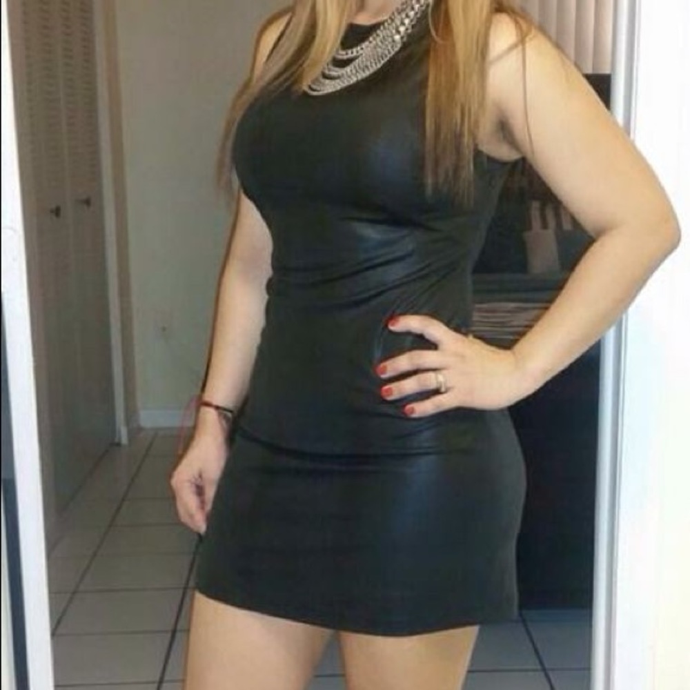 Sexy black dress